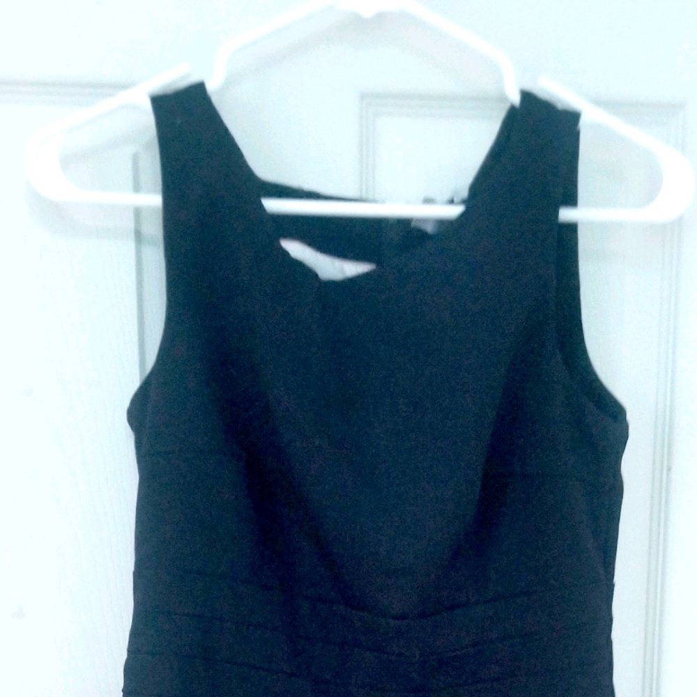 Black work dress